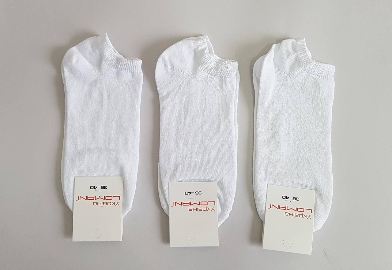 Білі короткі шкарпетки «Lomani» для жінок (12 пар), фото 1
