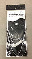 Спиці для в'язання на тросику Stainless steel (40 см)