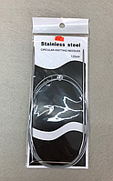 Спиці для в'язання на тросику Stainless steel (120 см)