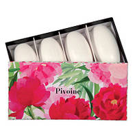 Набор мыла с араматом Пиона (Set of 4 soaps Pivoine) Fragonard