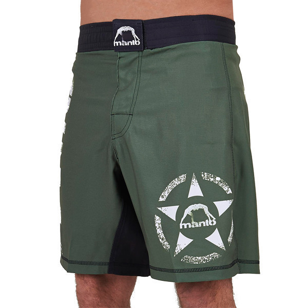 MANTO fight shorts ARMY green