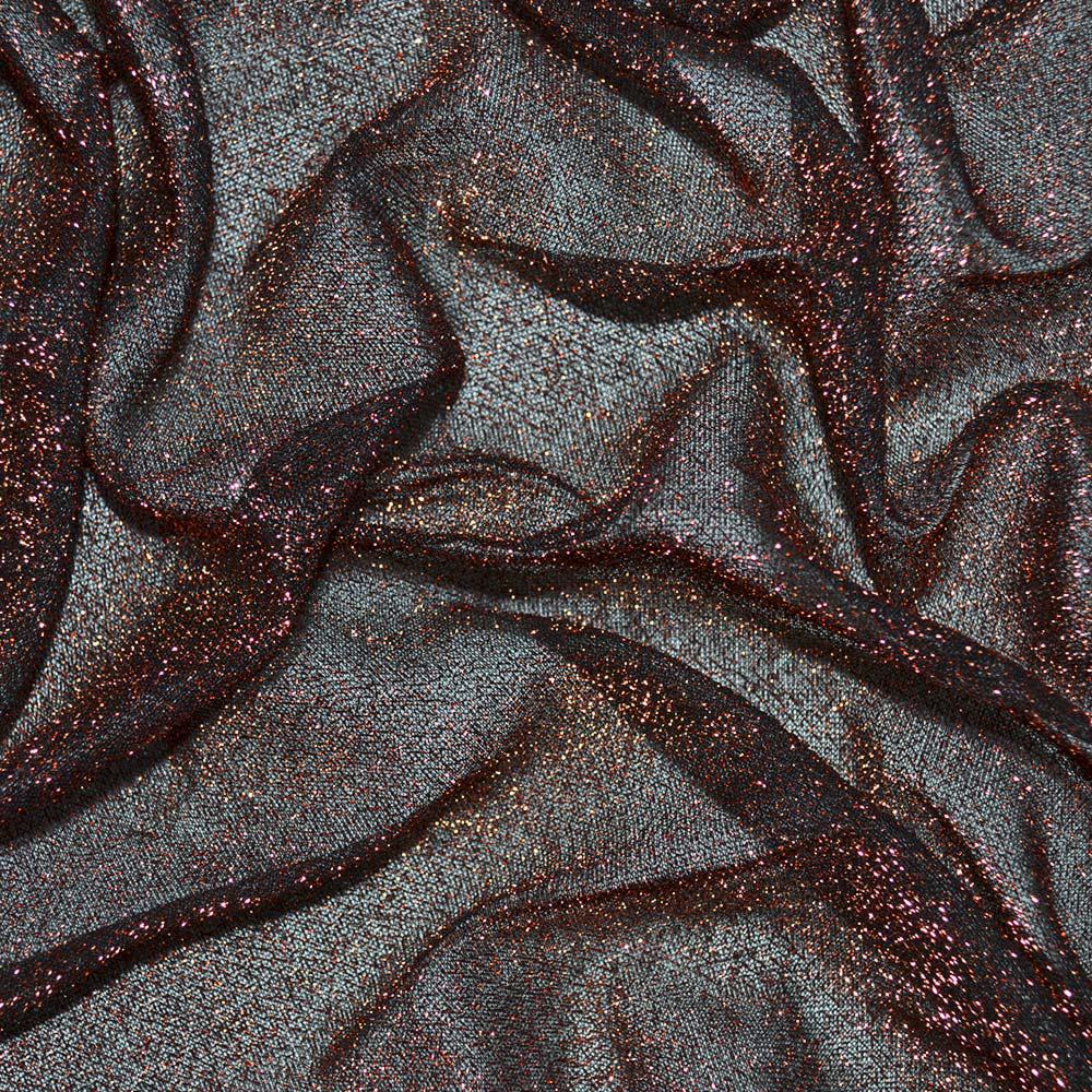 Трикотаж теракотовий з метанітью ш.115