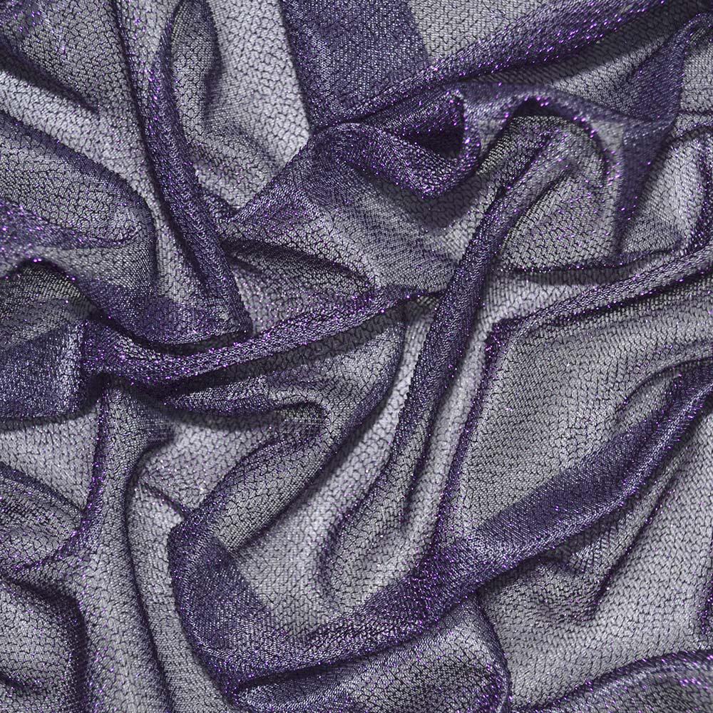 Трикотаж фіолетовий з метанітью ш.115