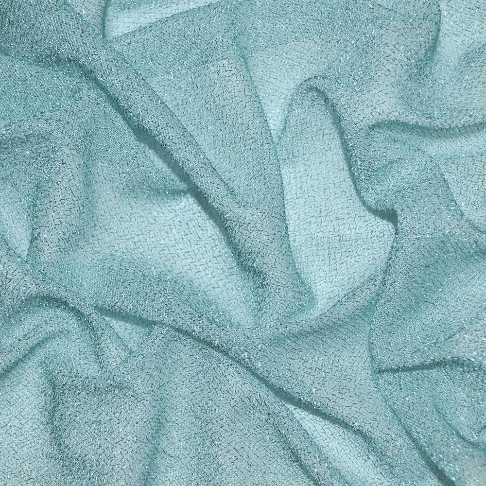 Трикотаж блакитний з метанітью ш.115