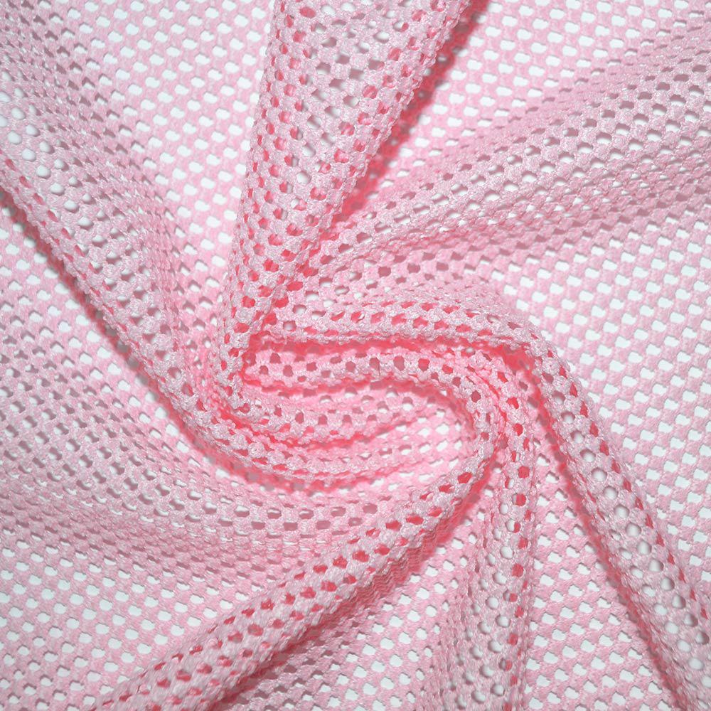 Сітка трикотажна стільники рожева ш.170