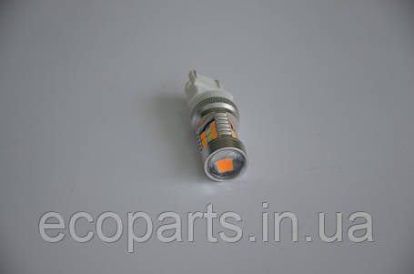 LED-лампи в габарити + закотник (перед) на Nissan Leaf (двоколірний), фото 2