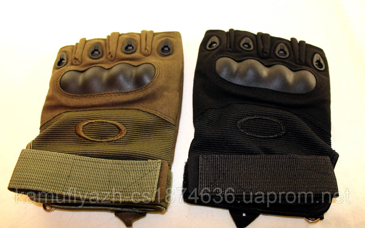Перчатки тактические безпалые Oakley - фото 6 - id-p48420231