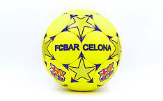 М'яч футбольний No5 Гриппі 5слів. BARCELONA FB-0047-121 (зшитий вручну)