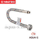 Комплект гнучких шлангів Valtec 1/2"xM10 (100 см) для під'єднання змішувача VTf.005.IS.0410100, фото 2