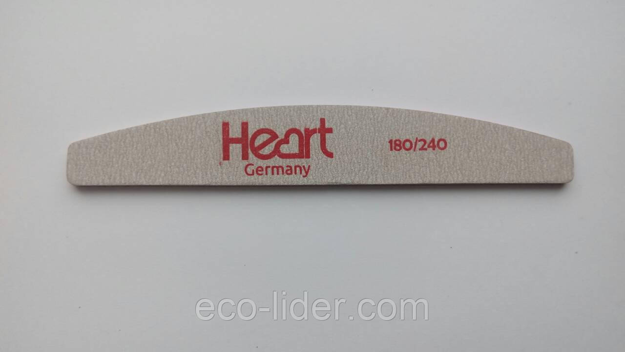 Пилочка для нігтів HEART Half 180/240