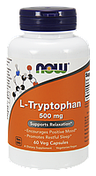 Л-Триптофан / NOW - L-Tryptophan 500mg (60 caps)