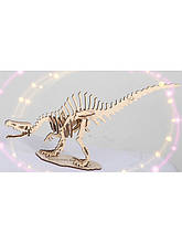 Дерев'яний 3D пазл Спінозавр