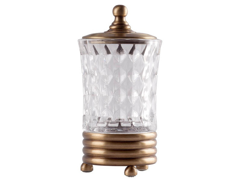 Бокс для аксессуаров KUGU Hestia antique Freestand 940A Бронза
