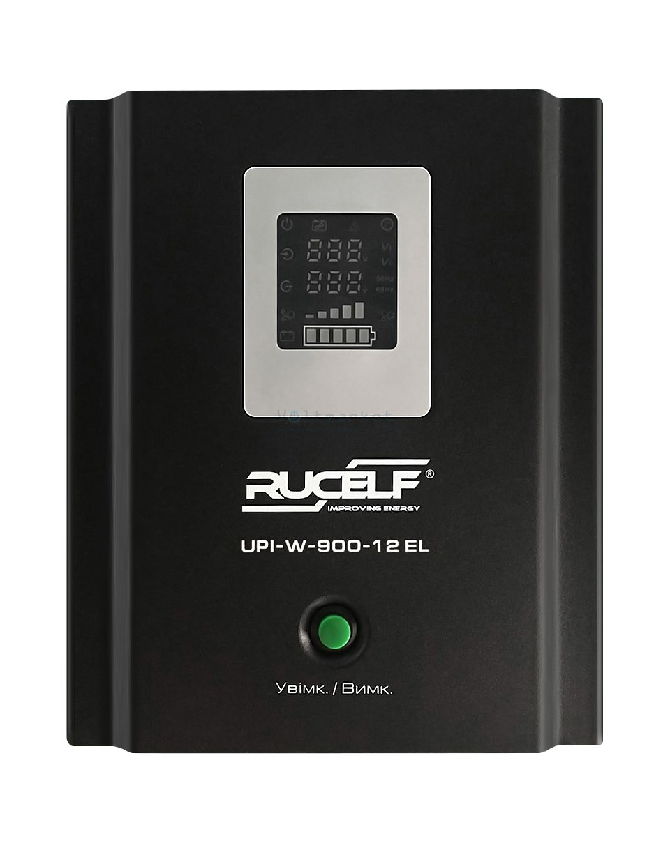 Безперебійник RUCELF UPI-W-900-12-EL - ДБЖ (12В, 550Вт) - інвертор з чистою синусоїда