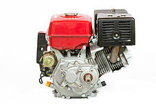 Двигун бензиновий WEIMA WM190FЕ-L (R) NEW (16 л.с., шпонка, вал 25 мм, електростарт, редуктор), фото 3