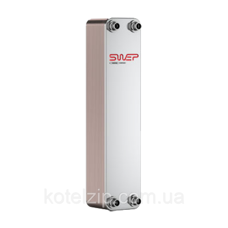 Теплообмінник SWEP B25Tx40/1P-SC - S (4x1 до 54 бар)