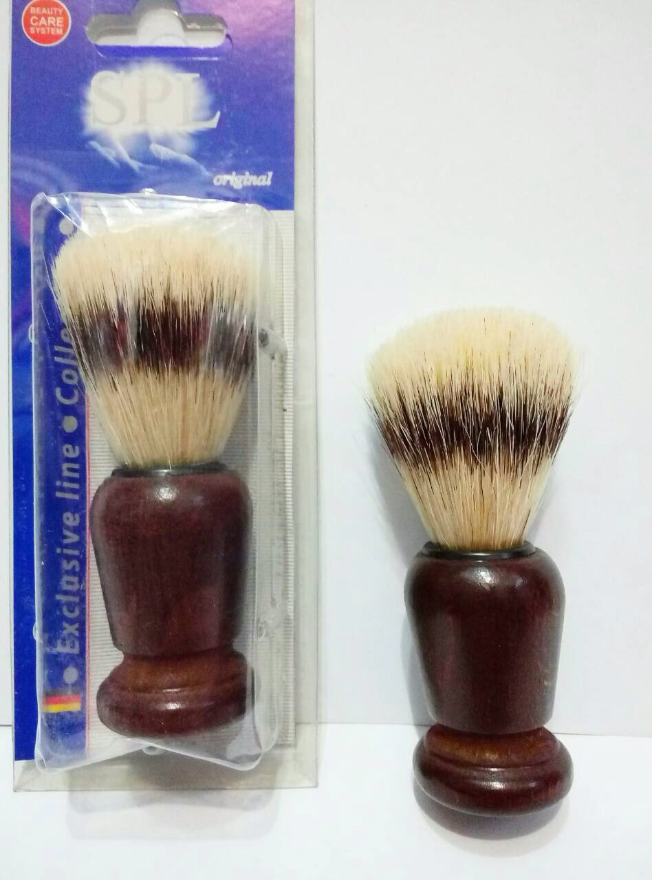 Помазок (кисточка) для бритья в деревяном корпусе SPL 90325 (щетина имитация барсучьего волоса) - фото 2 - id-p37334896