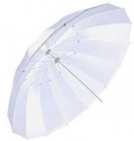 Зонт білий зі спицями вуглеволокна Mingxing 72"_185см (48009)