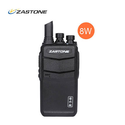Радіостанція ZASTONE ZT-V1000 IP67 зі скремблером і потужністю 8 Вт, фото 2
