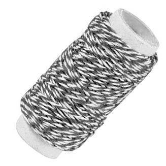 Нитка декоративна Knorr Prandell подвійна 20м 21626600**_Черный