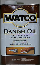 Датське масло, WATCO Danish Oil, колір Золотий дуб, банку 0,946 л., фото 2