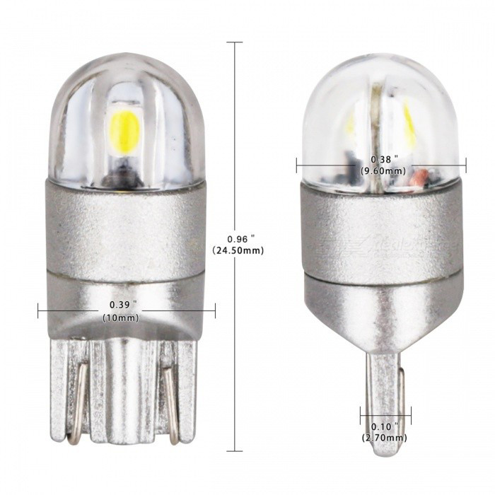 Автомобільні світлодіодні лампи iDial. Світлодіодна лампа підвищеної потужності 481 T10 2SMD/200LM 1 W 6000 K 