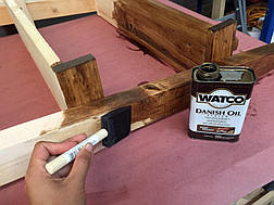 Данська олія, WATCO Danish Oil, колір Темний горіх, банка 0,946 л., фото 3