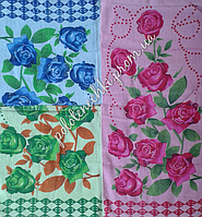 Махровий рушник 25х40" Квіточки"