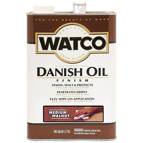 Данська олія, WATCO Danish Oil, колір Класичний горіх, банка 0,946 л., фото 1