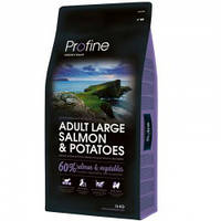 Корм Profine Adult Large Salmon & Potatoes (з лососем для великих порід), 15 кг