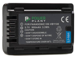 Акумулятор PowerPlant Panasonic VW-VBY100 900mAh