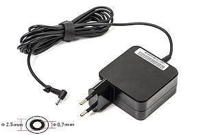 Блок живлення для ноутбуків PowerPlant ASUS 220V, 19V 40W 2.1A (2.5*0.7) wall mount