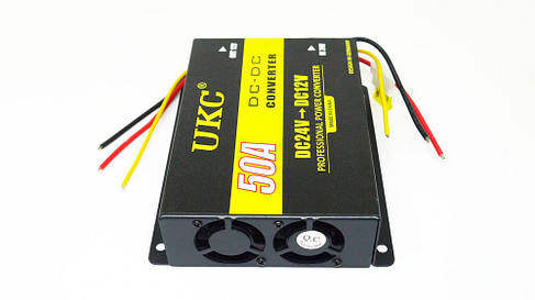 Перетворювач авто інвертор UKC DC/24v DC-12v 50A GS-D50A, фото 4