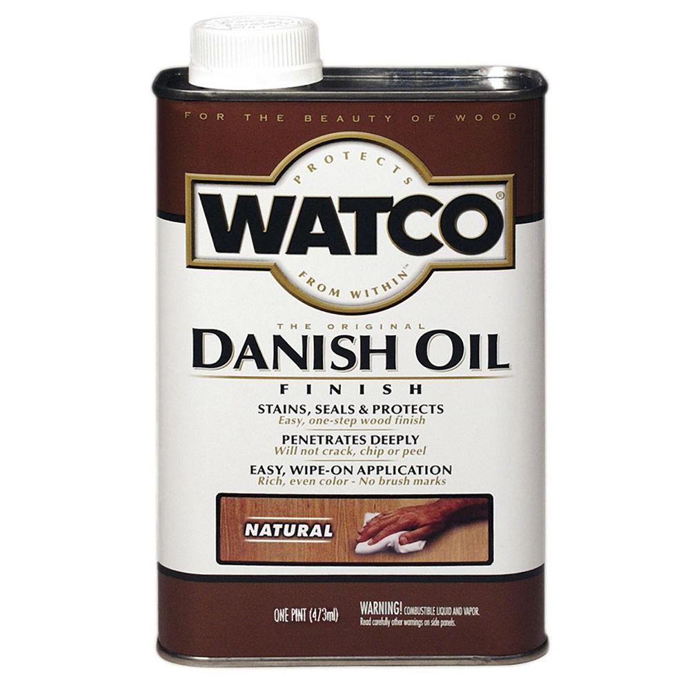 Датське масло, WATCO Danish Oil, колір Натуральний, банку 0,946 л.