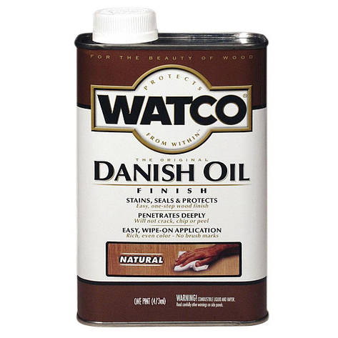 Датське масло, WATCO Danish Oil, колір Натуральний, банку 0,946 л., фото 2