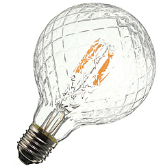 Лампа Едісона світлодіодна 4 Вт G95 куля "ромб"