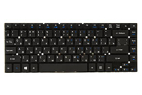 Клавіатура для ноутбука ACER Aspire 3830, 4830 чорний, без фрейму (Win 7)