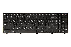 Клавiатура для ноутбука IBM/LENOVO IdeaPad G500, G505 чoрний, чoрний фрейм