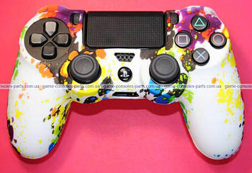 PS4 силіконовий чохол для джойстика Dualshock 4 (Преміум) (Тип-1)