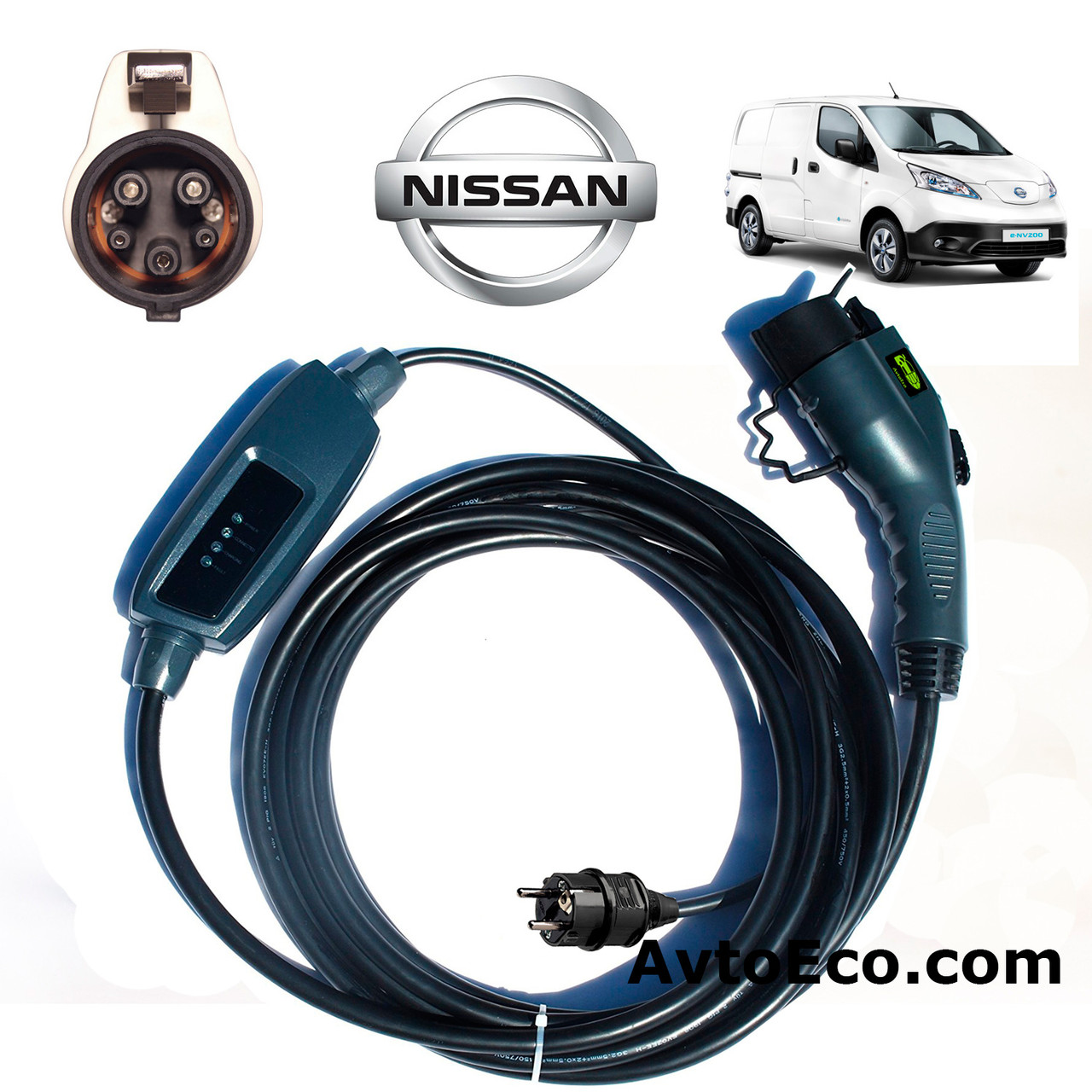 Зарядний пристрій для електромобіля Nissan e-NV200 SE Van Duosida J1772-16A