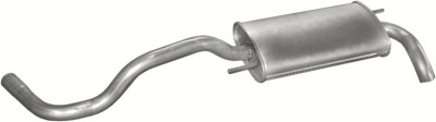 Глушник задня частина VW Polo 1.0i, 1.3i, 1.4i 1.6i 94-99 M:AEV, ALL, AER; ADX; ANX, APQ, AEX, AKV;