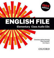 English File 3rd Edition Elementary Class Audio CDs (5)