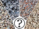 Почему щебень разного цвета