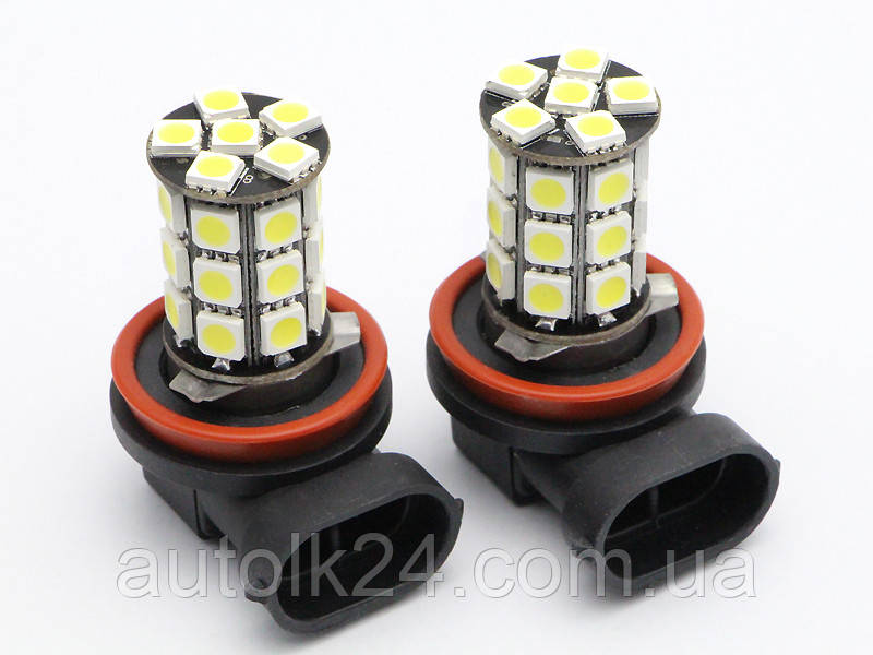 Led-лампи H8, H11 27 LED5050SMD 3W 12V  