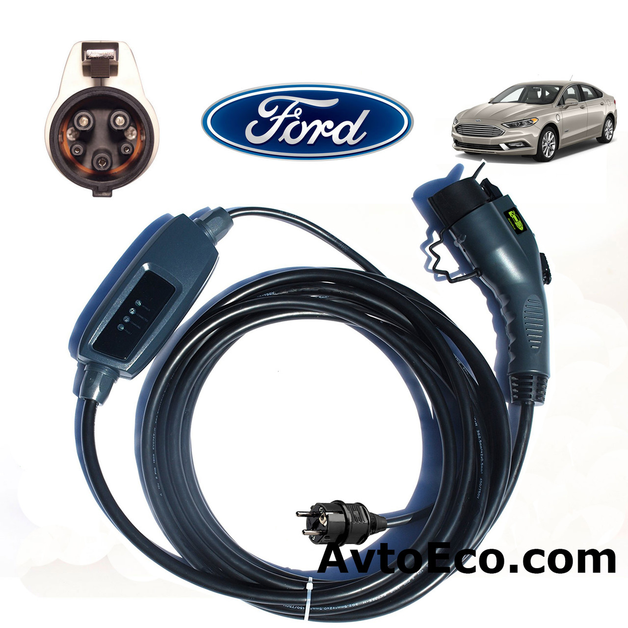 Зарядний пристрій для електромобіля Ford Fusion Energi Duosida J1772-16A