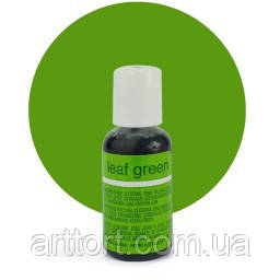 Гелевий харчовий барвник Chefmaster Leaf Green/Зелений лист, 20 г
