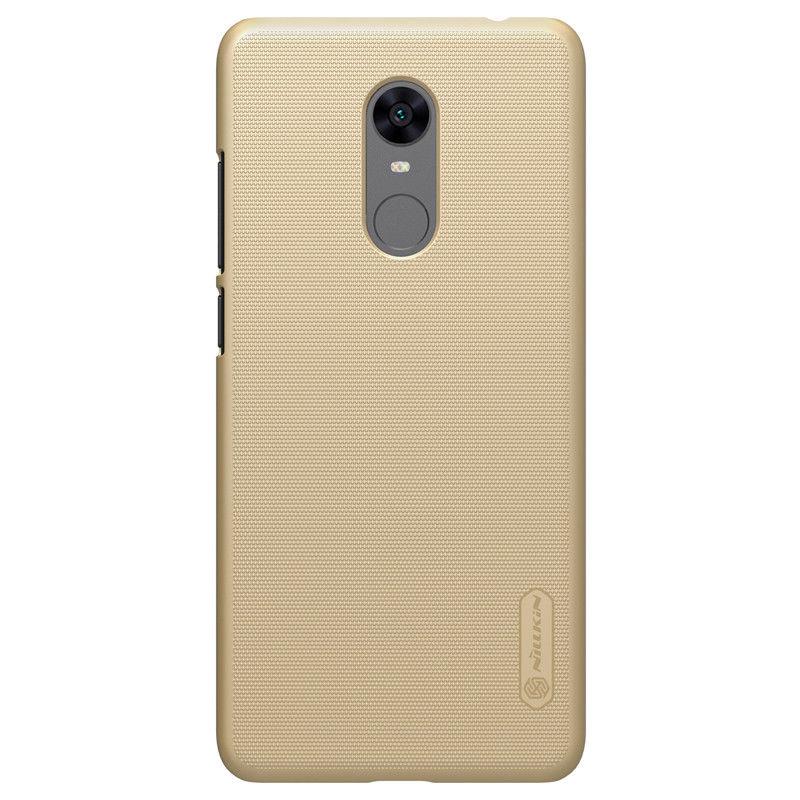 Nillkin Xiaomi Redmi 5 Super Plus Frosted Shield Gold Чохол Накладка Бампер, фото 1