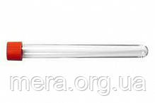Пробірка 10 мл, стерильна, з кришкою, що закручується, індивідуальне паковання