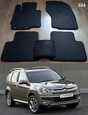 Килимки ЕВА в салон Citroen C-Crosser '07-13, фото 1