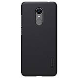 Nillkin Xiaomi Redmi 5 Plus Super Frosted Shield Black Чохол Накладка Бампер, фото 3